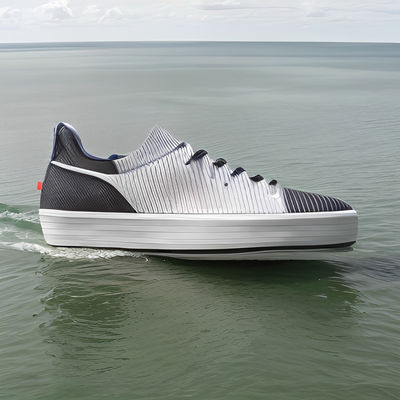 Σκοτεινό γκρι φιλικά προς το περιβάλλον γυναικεία παπούτσια